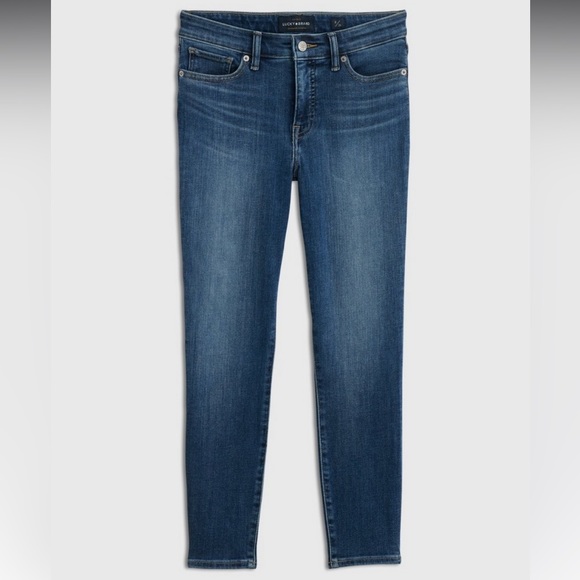 3 for $15 Lucky Brand Mid Rise Crop Ava Jeans - Picture 2 of 5